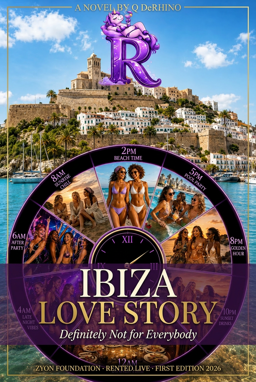 Ibiza Love Story — a novel by Q DeRHINO